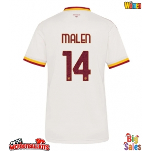 AS Roma Donyell Malen #14 Replica Away Stadium Shirt for Women 2026-27 Short Sleeve